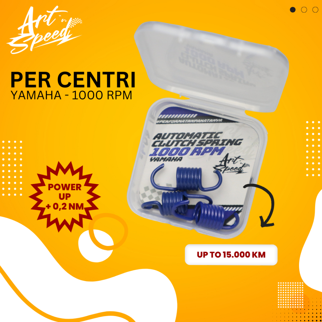 Per Kanvas Ganda / Per Centri Yamaha - 1000 RPM
