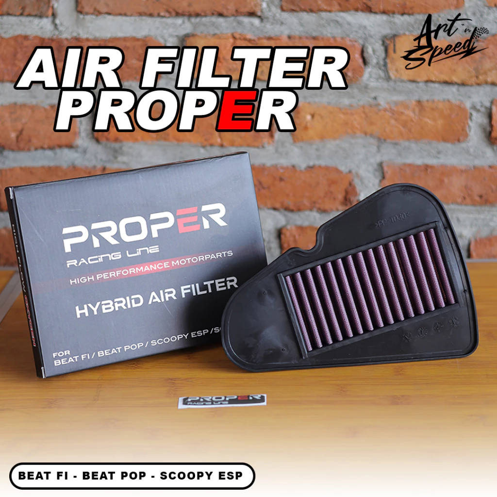 Filter Udara Proper Beat fi / Beat New / Beat Karbu