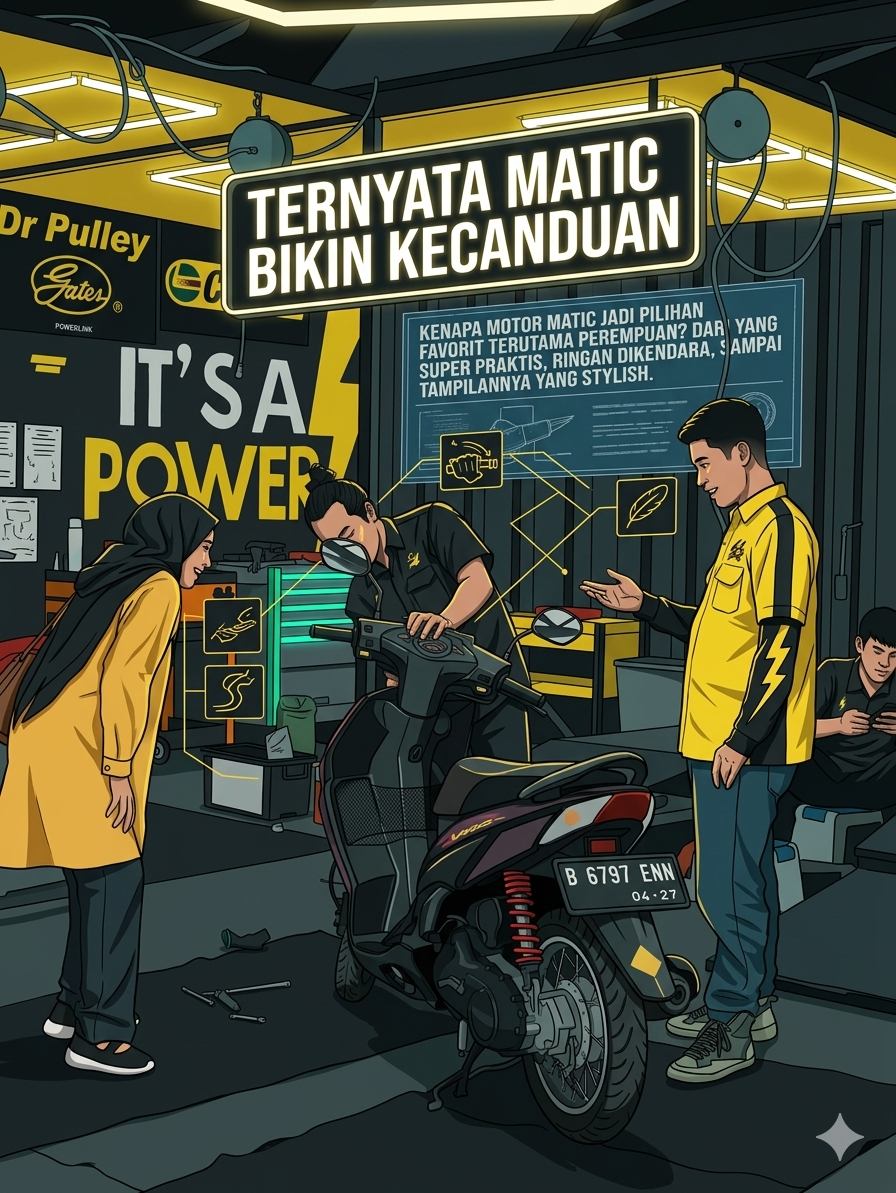 TERNYATA MATIC BIKIN KECANDUAN