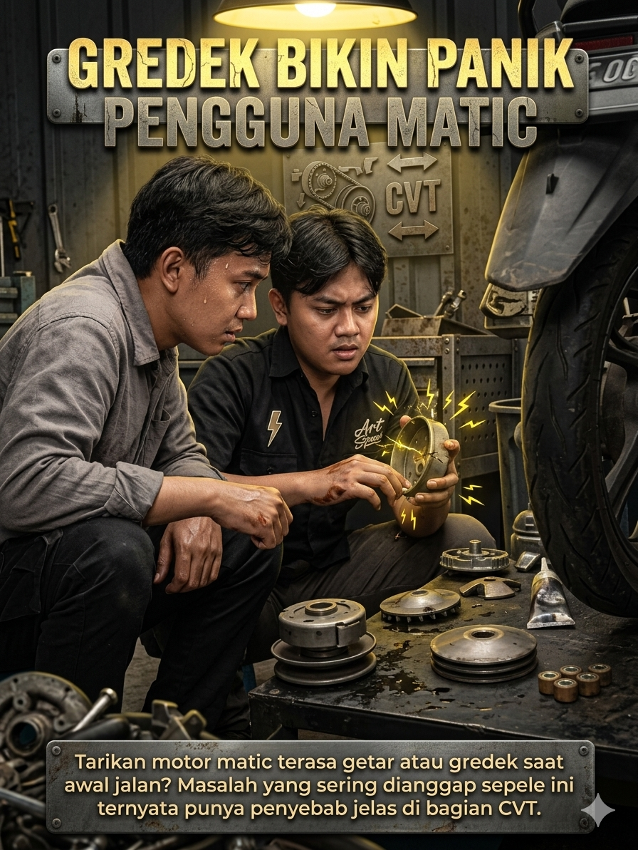 GREDEK BIKIN PANIK PENGGUNA MATIC