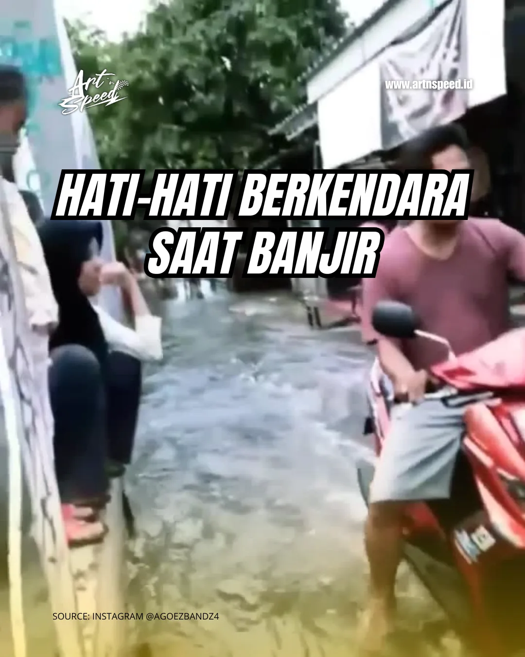 MUSIM HUJAN TELAH TIBA SIAPKAN KENDARAAN HARIAN KAMU